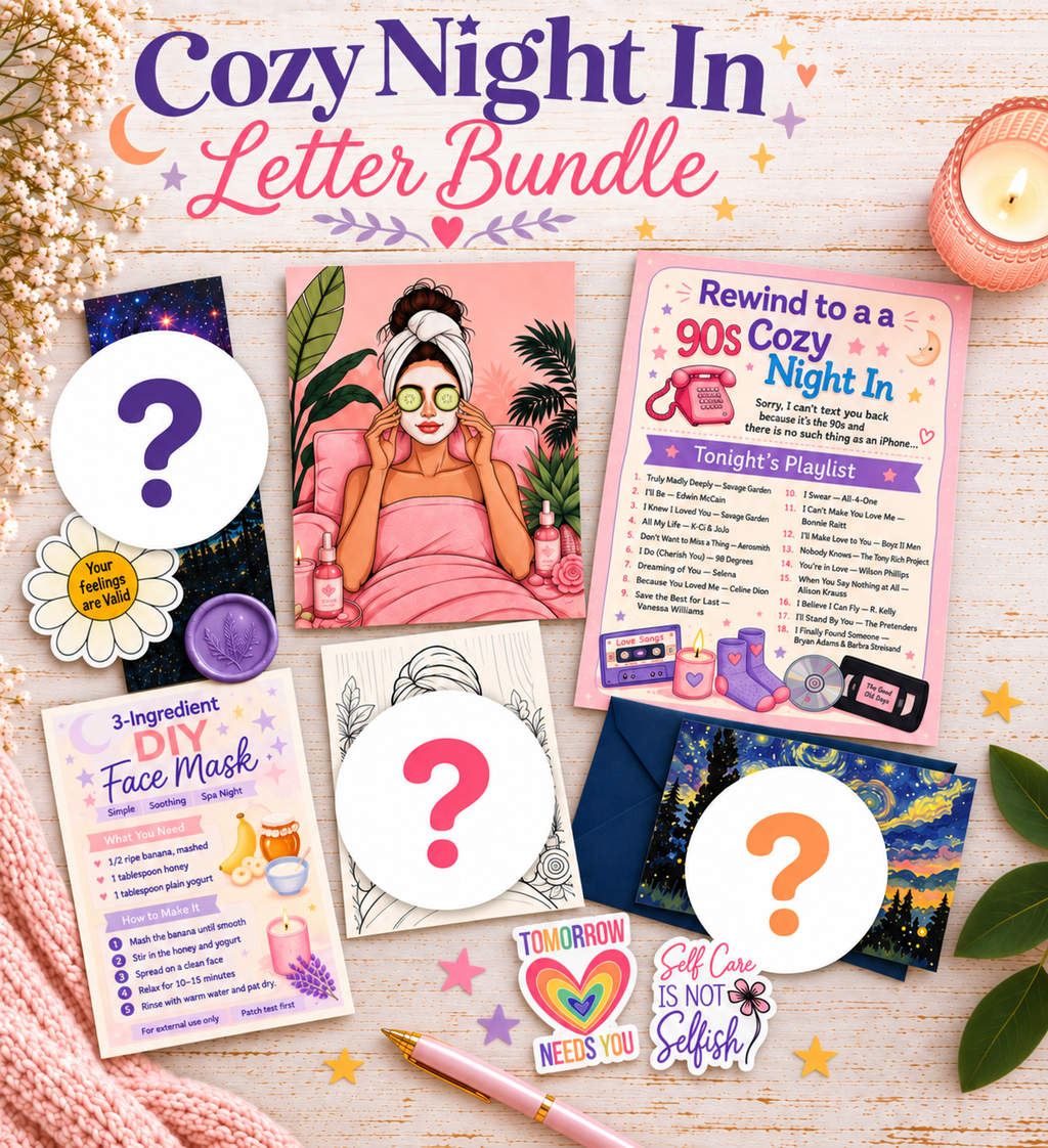 Cozy Night In Letter Bundle