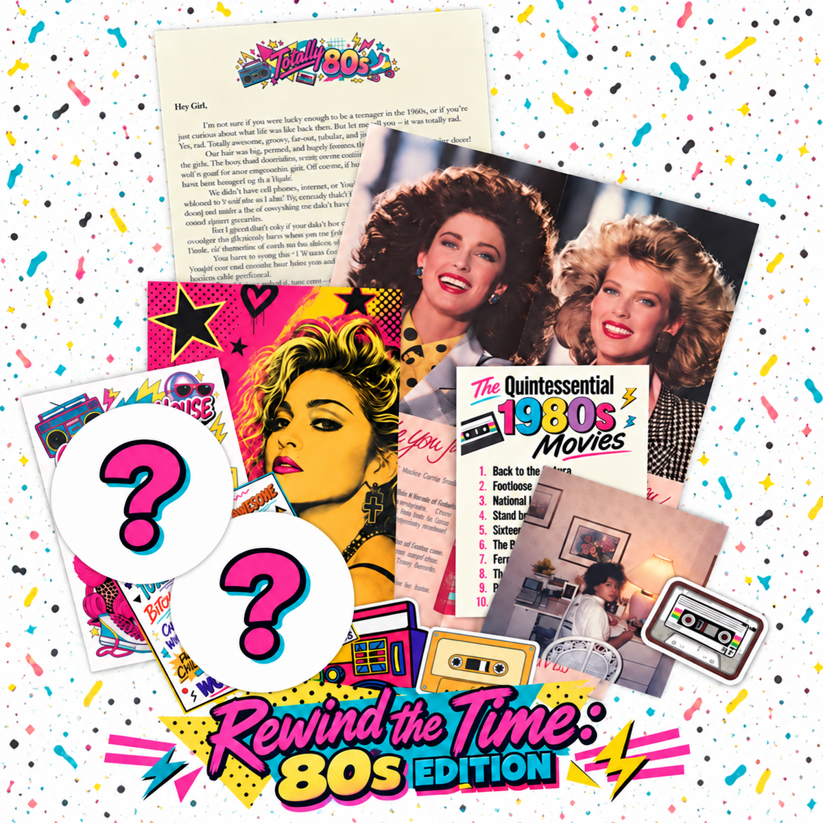 Rewind the Time: 80s Edition
