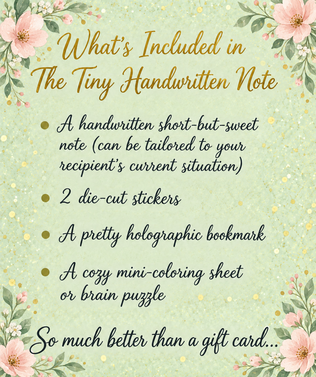 The Handwritten Note